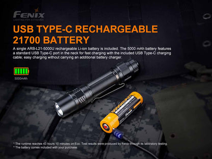 Tactical Flashlight source view 6