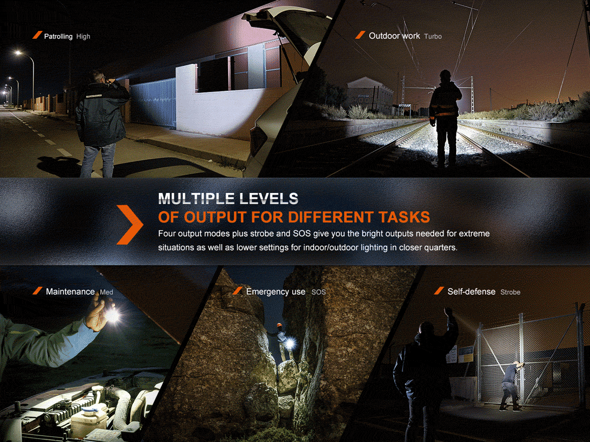 Rechargeable Duty Flashlight source view 6