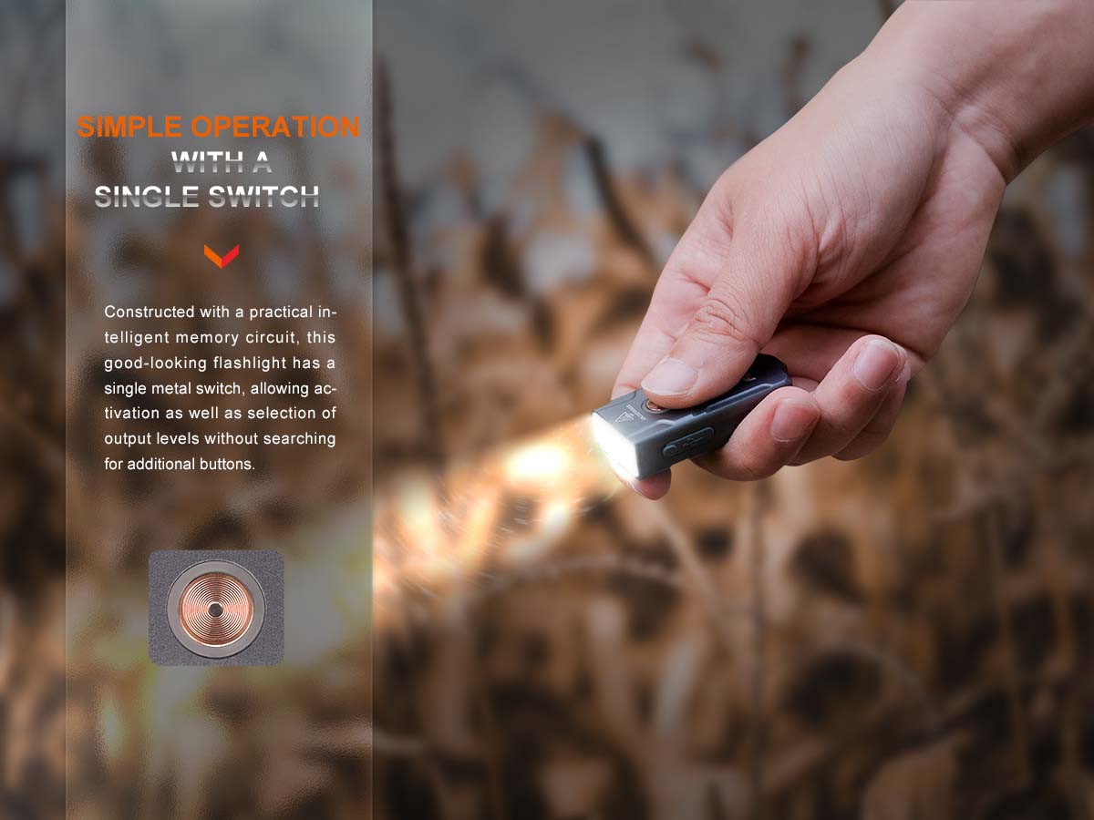 Rechargeable Keychain Flashlight source view 6