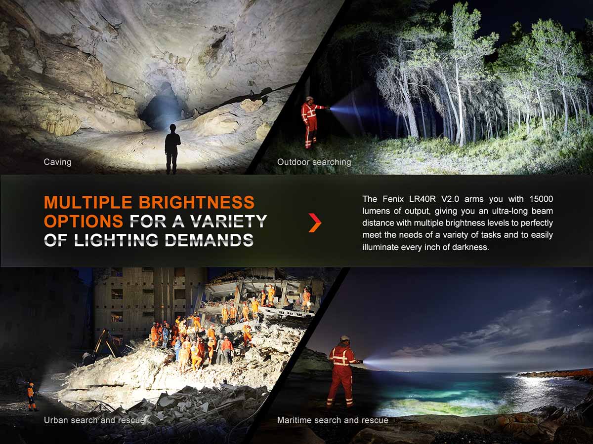 Rechargeable Search Flashlight source view 6