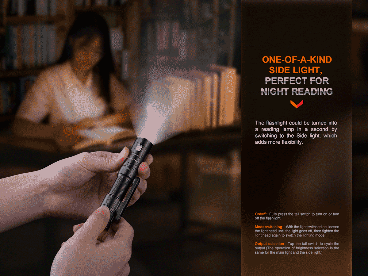 Rechargeable EDC Flashlight source view 6