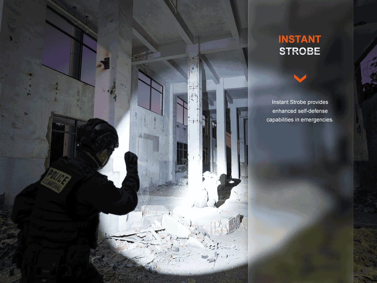 Rechargeable Tactical Flashlight source view 6