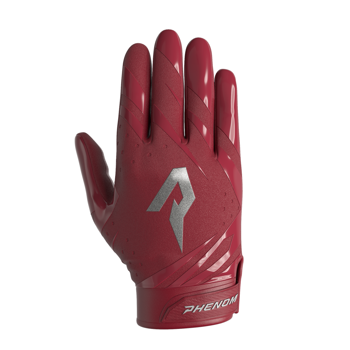 Adult Football Gloves S / Maroon option