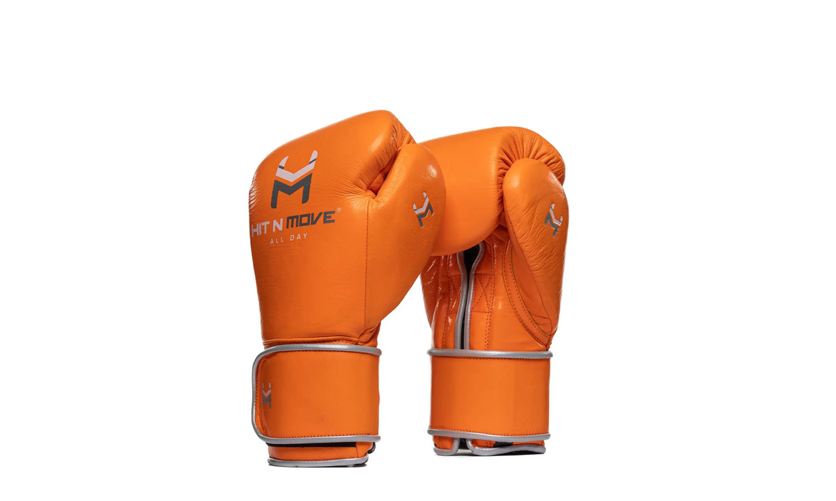 Boxing Bag Gloves 12oz / Orange / Velcro option