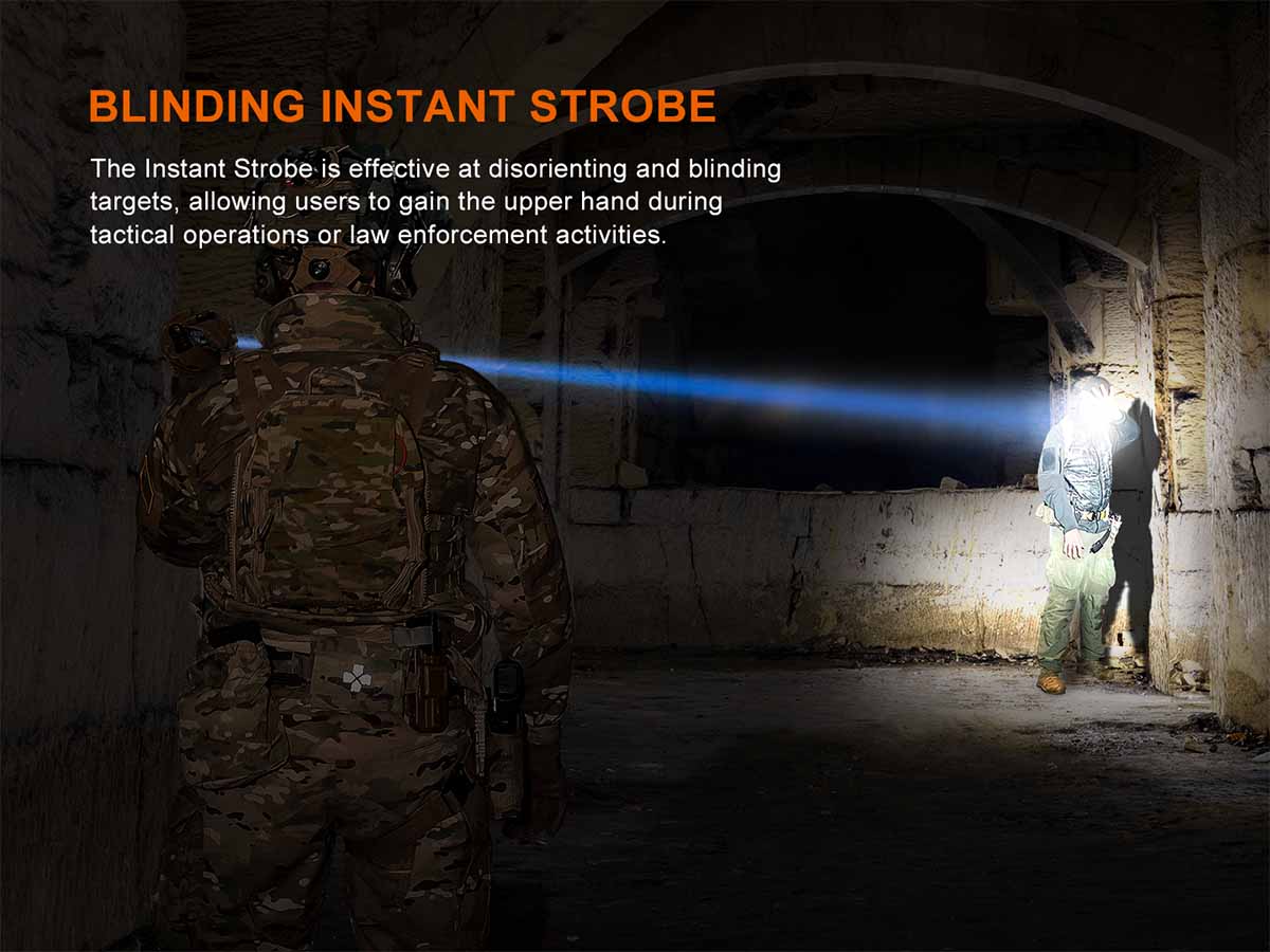 White Laser Flashlight source view 6