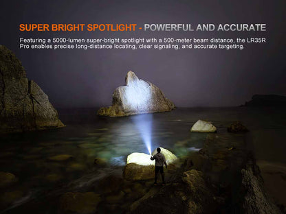 Rechargeable Search Flashlight source view 6