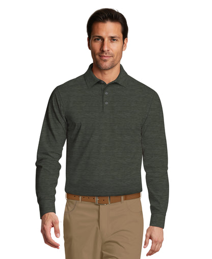 Men's Golf Polo Deep Forest Htr / S option