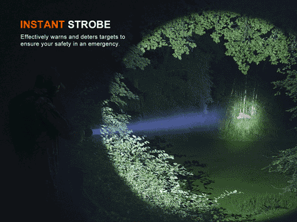 Rechargeable Long-Range Flashlight source view 6