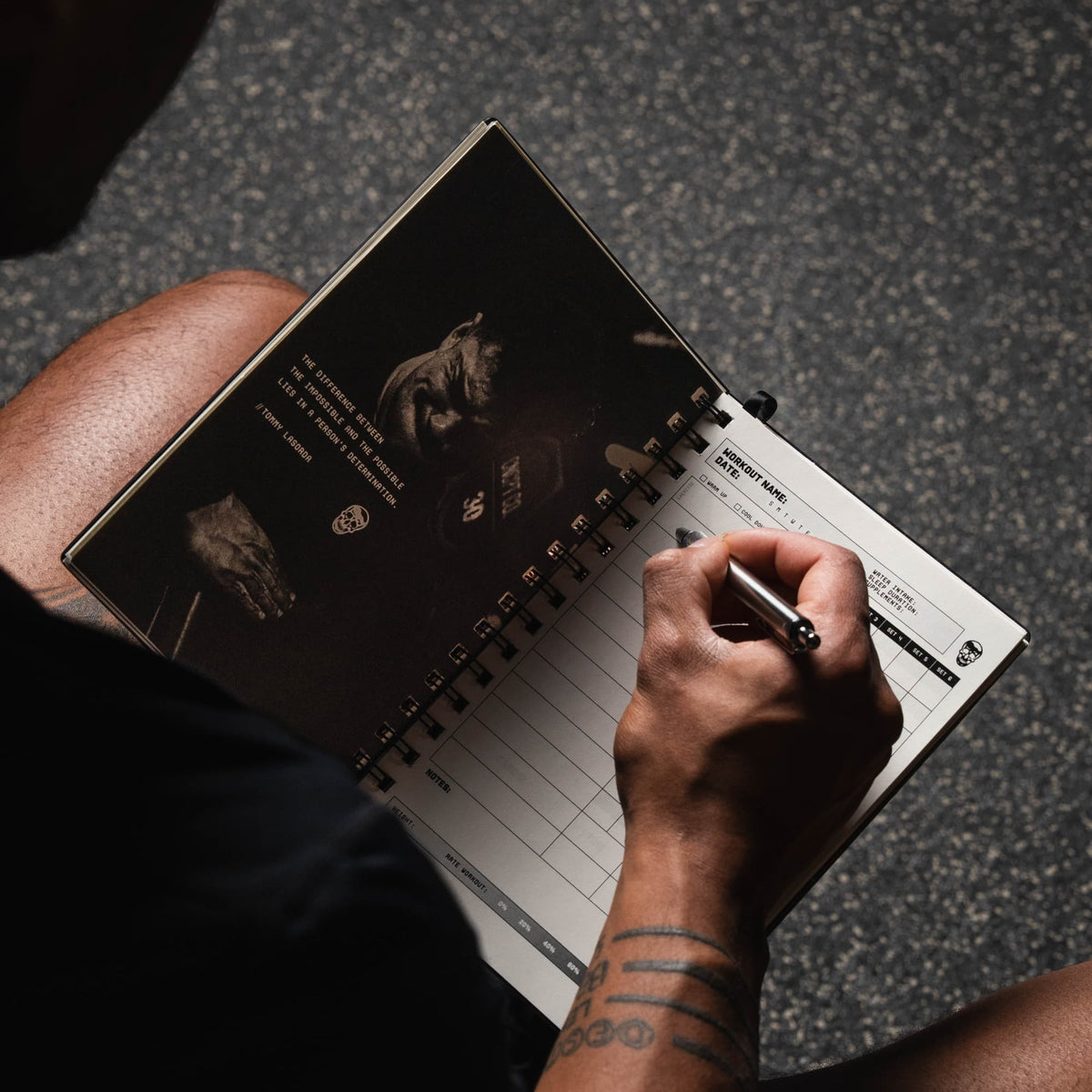 Workout Journal source view 6