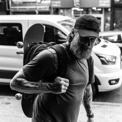Skateboard Carry Backpack source view 6