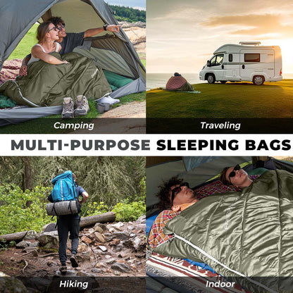 Double Flannel Sleeping Bag source view 6