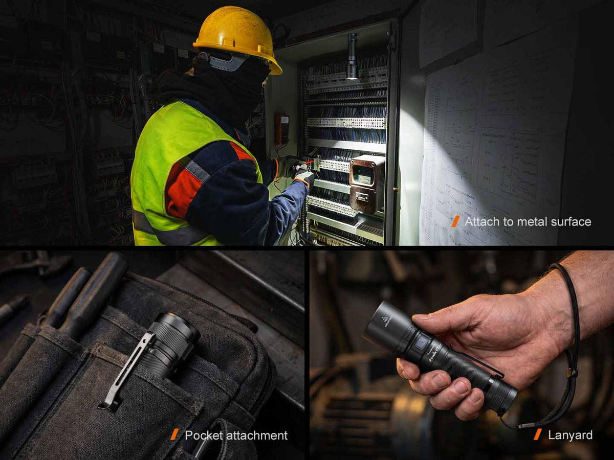 Rechargeable Long-Range Flashlight source view 6