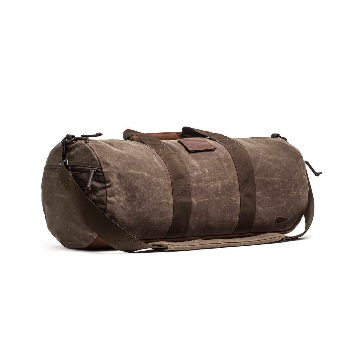 Waxed Canvas Gym Duffel Bag source view 6