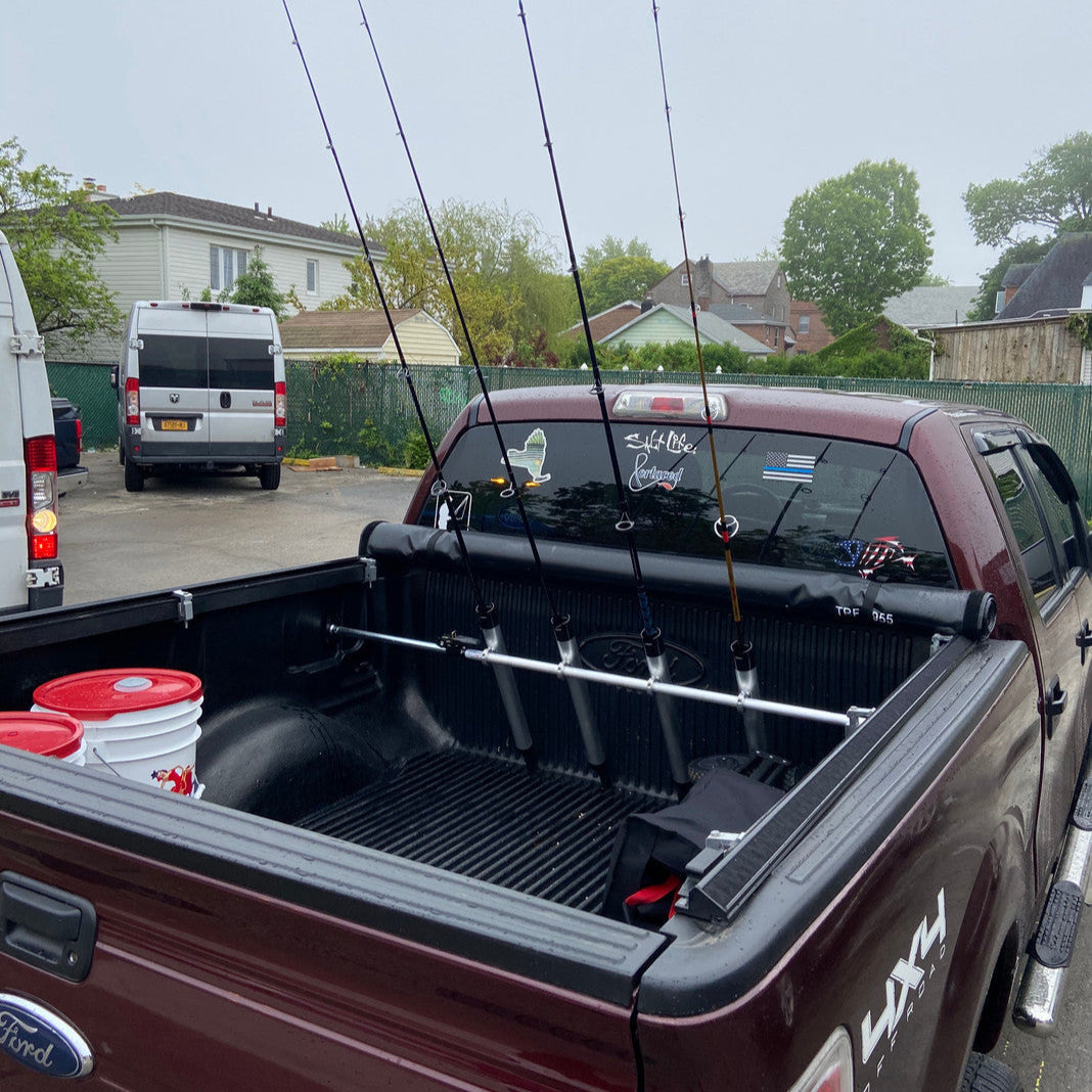 Truck Bed Fishing Rod Rack source view 6
