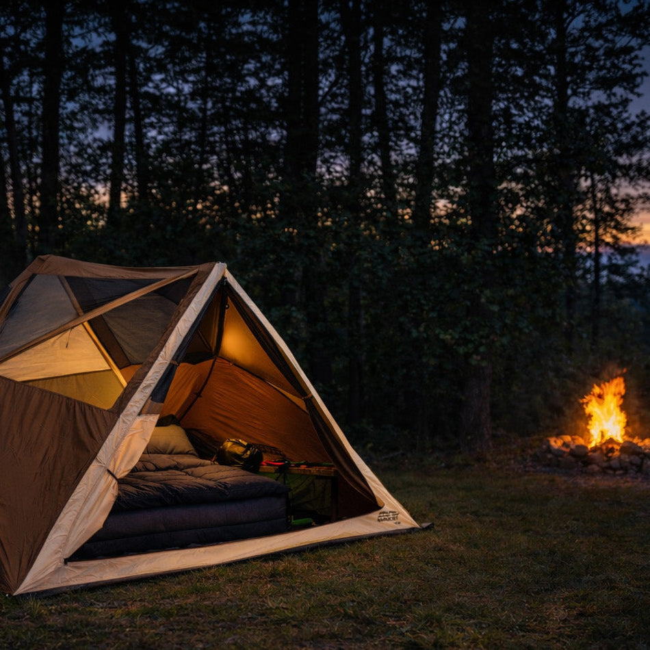 Pop-Up A-Frame Camping Tent source view 6