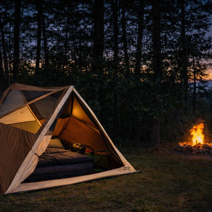 Pop-Up A-Frame Camping Tent source view 6