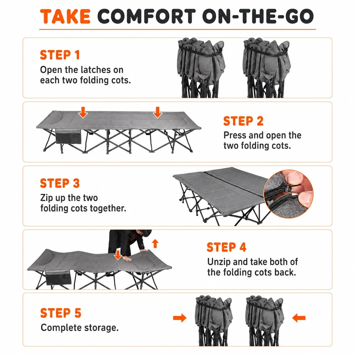 Camping Cot source view 7