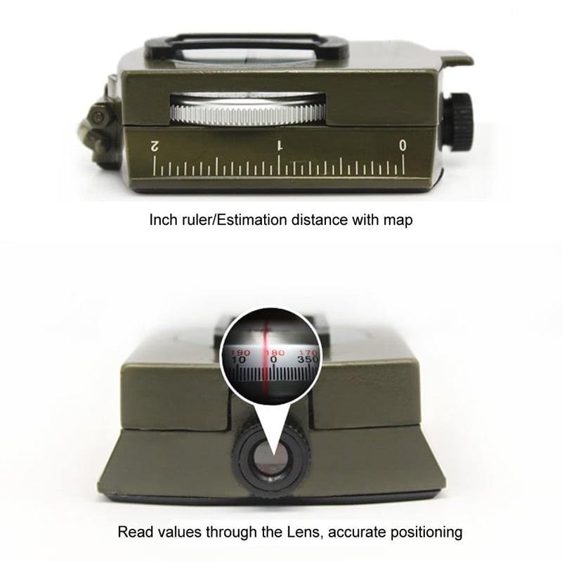 Lensatic Compass source view 7