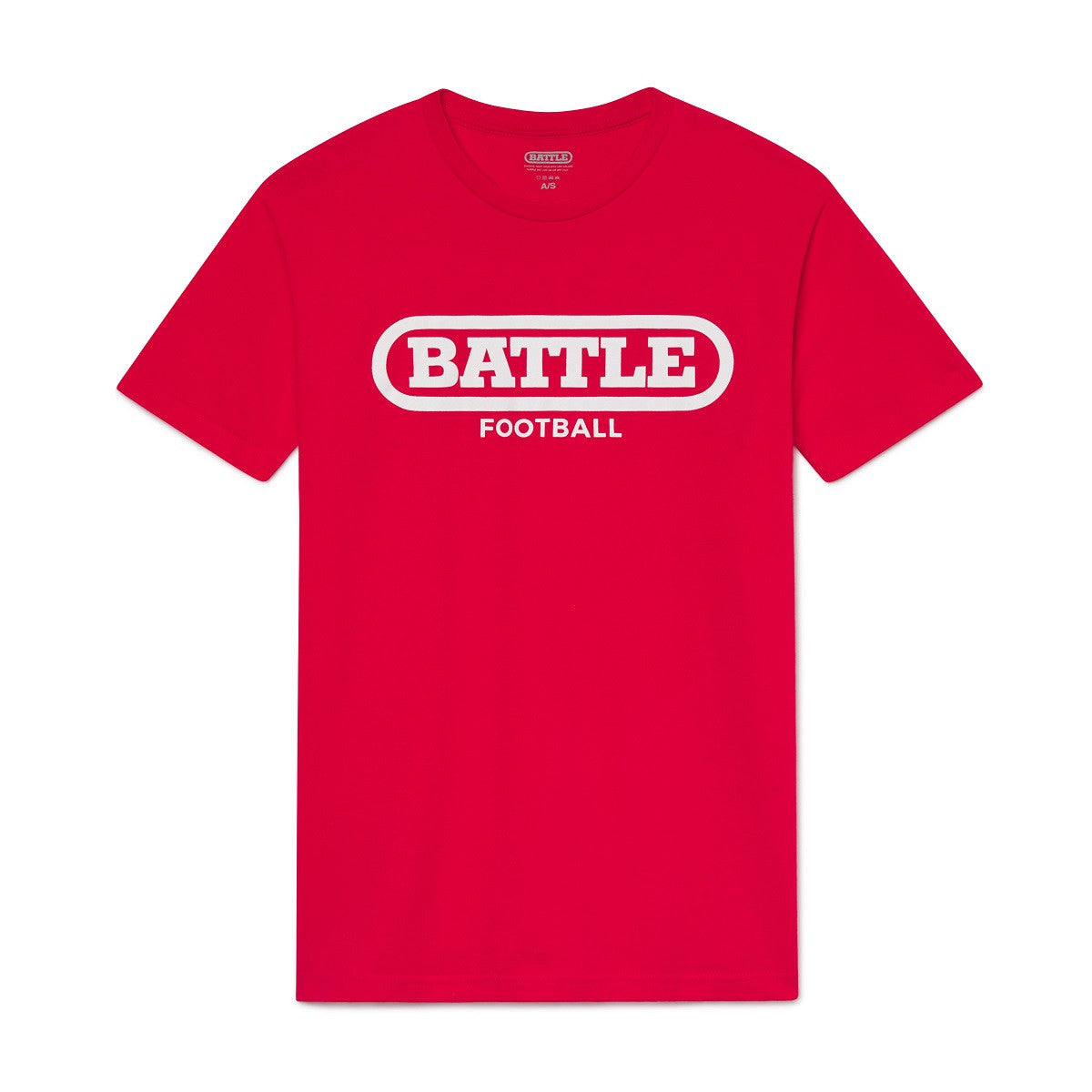 Football T-Shirt Scarlet Red / White / Adult / S option