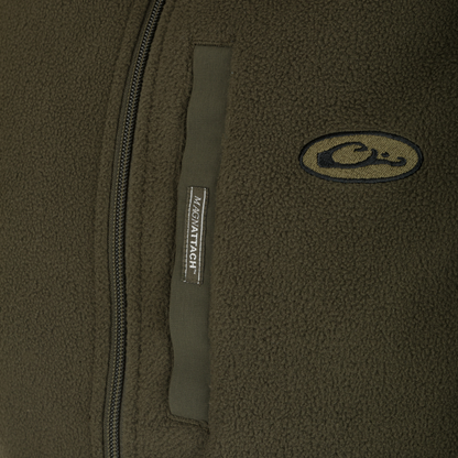 Men's Fleece Vest source view 7
