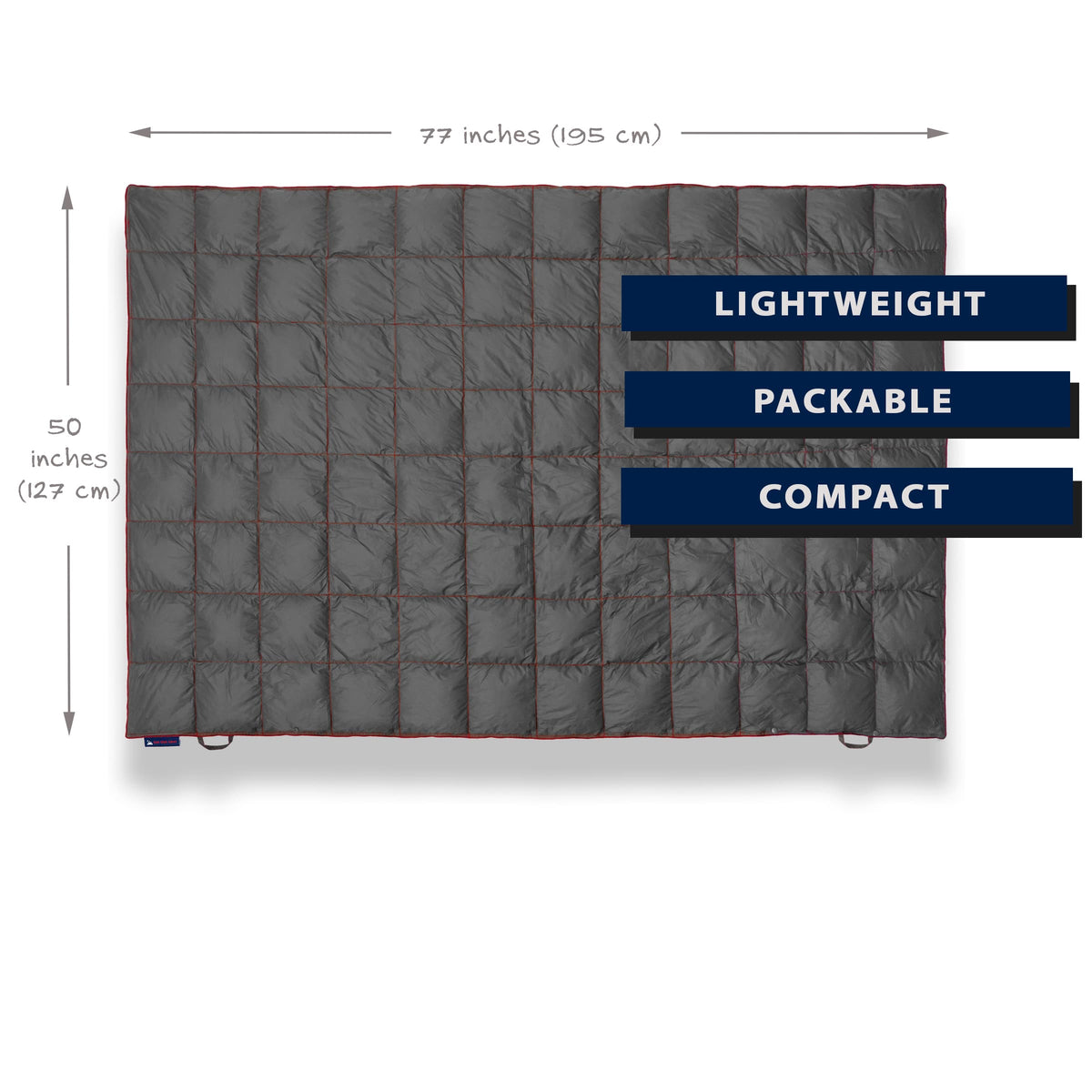 Packable Down Camping Blanket source view 7