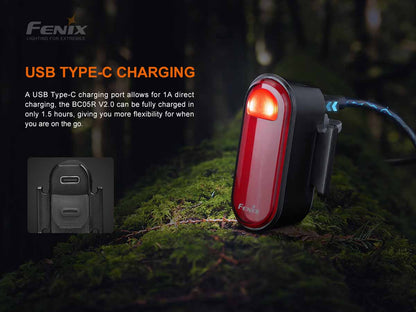 Rechargeable Bicycle Taillight source view 7