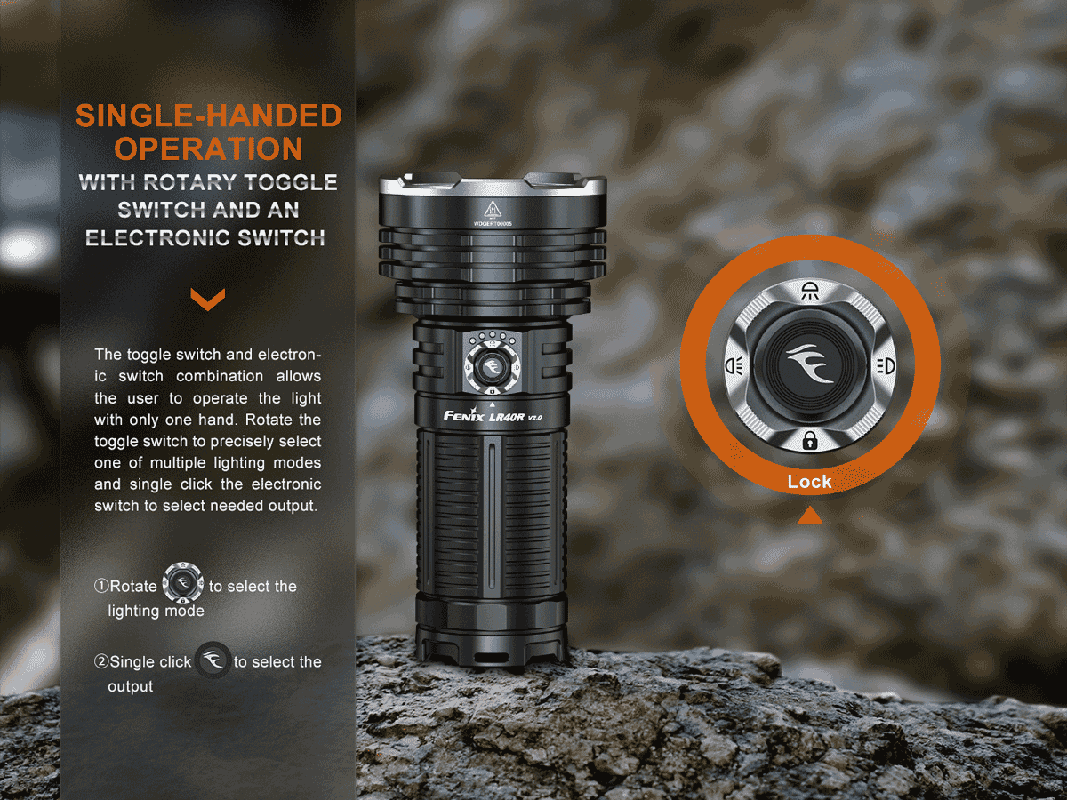 Rechargeable Search Flashlight source view 7