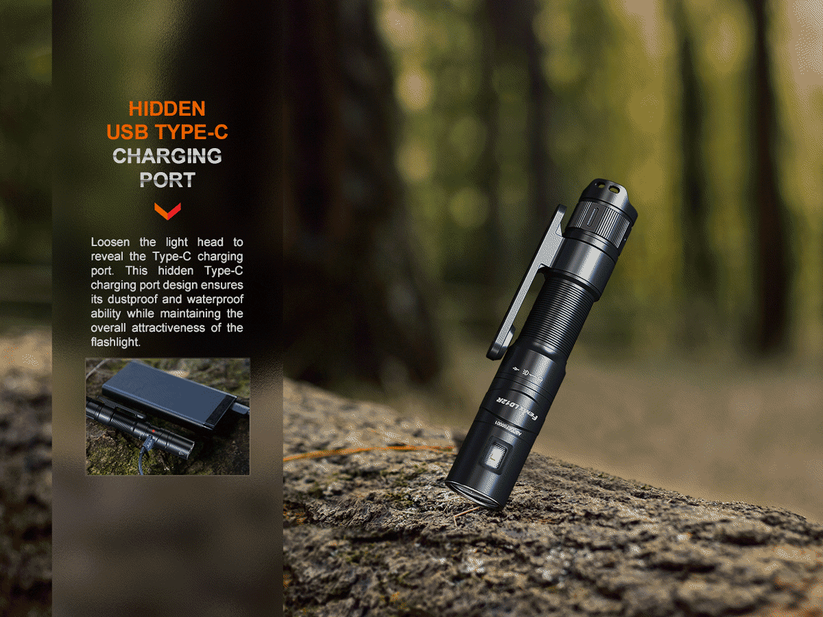 Rechargeable EDC Flashlight source view 7