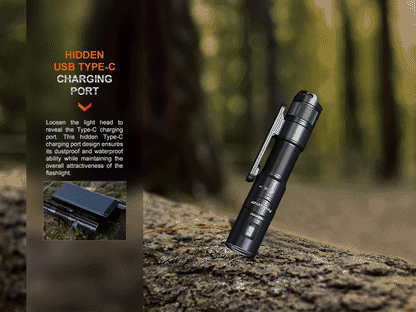 Rechargeable EDC Flashlight source view 7