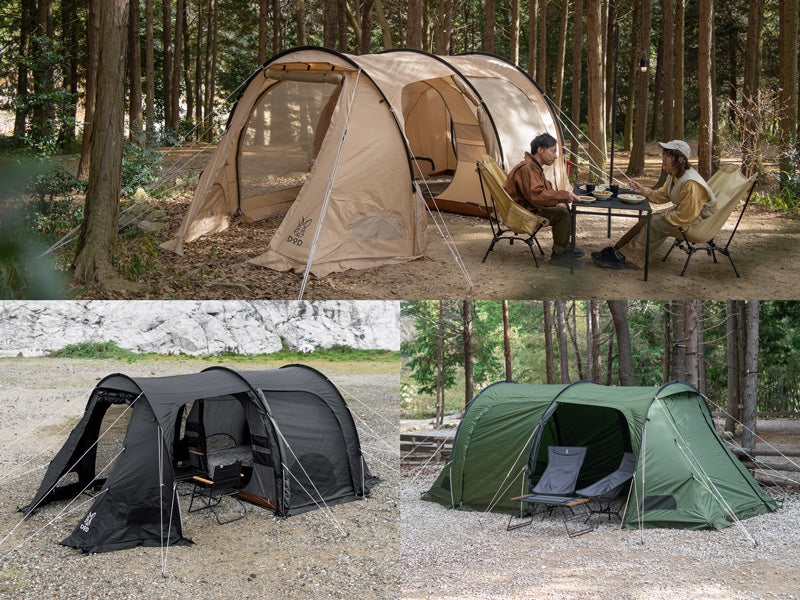Multi-Room Tunnel Camping Tent source view 7