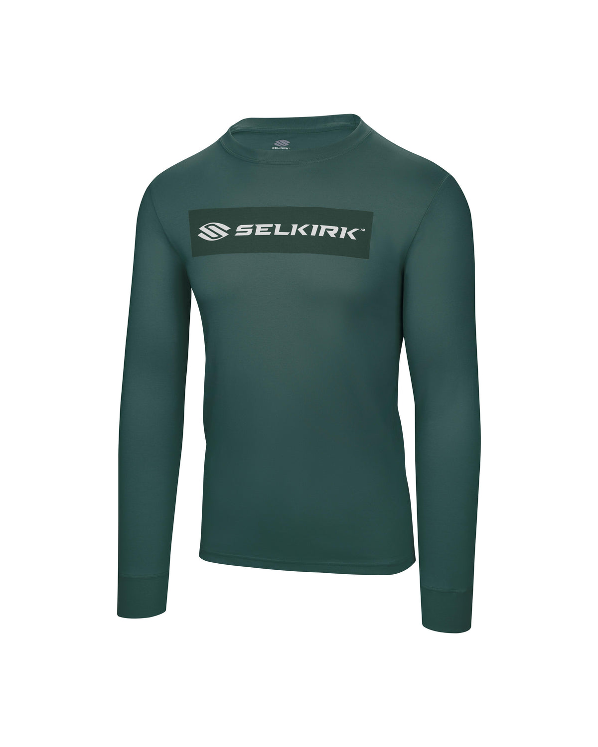 Cotton Long Sleeve Pickleball T-Shirt Green / XS option