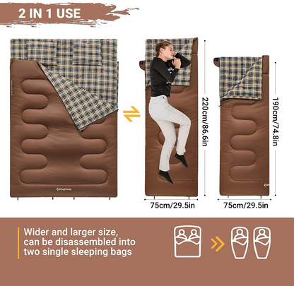 Double Sleeping Bag source view 7