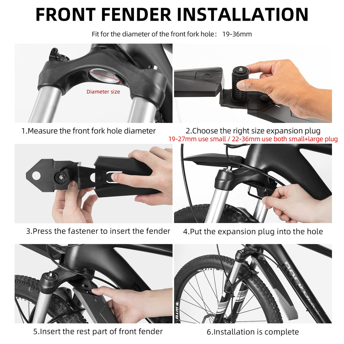 Bike Fender Set source view 7