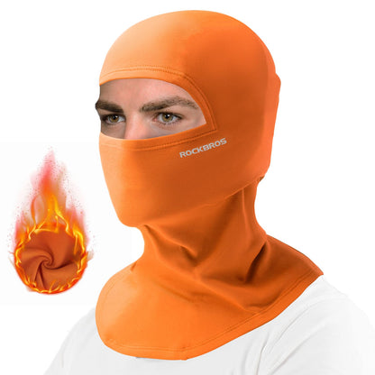 Balaclava Mask Orange / None option