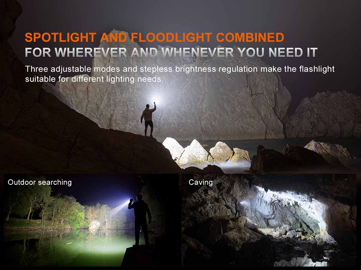 Rechargeable Search Flashlight source view 7