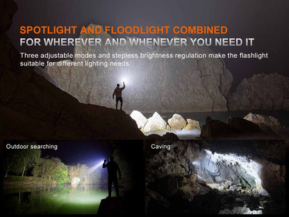 Rechargeable Search Flashlight source view 7