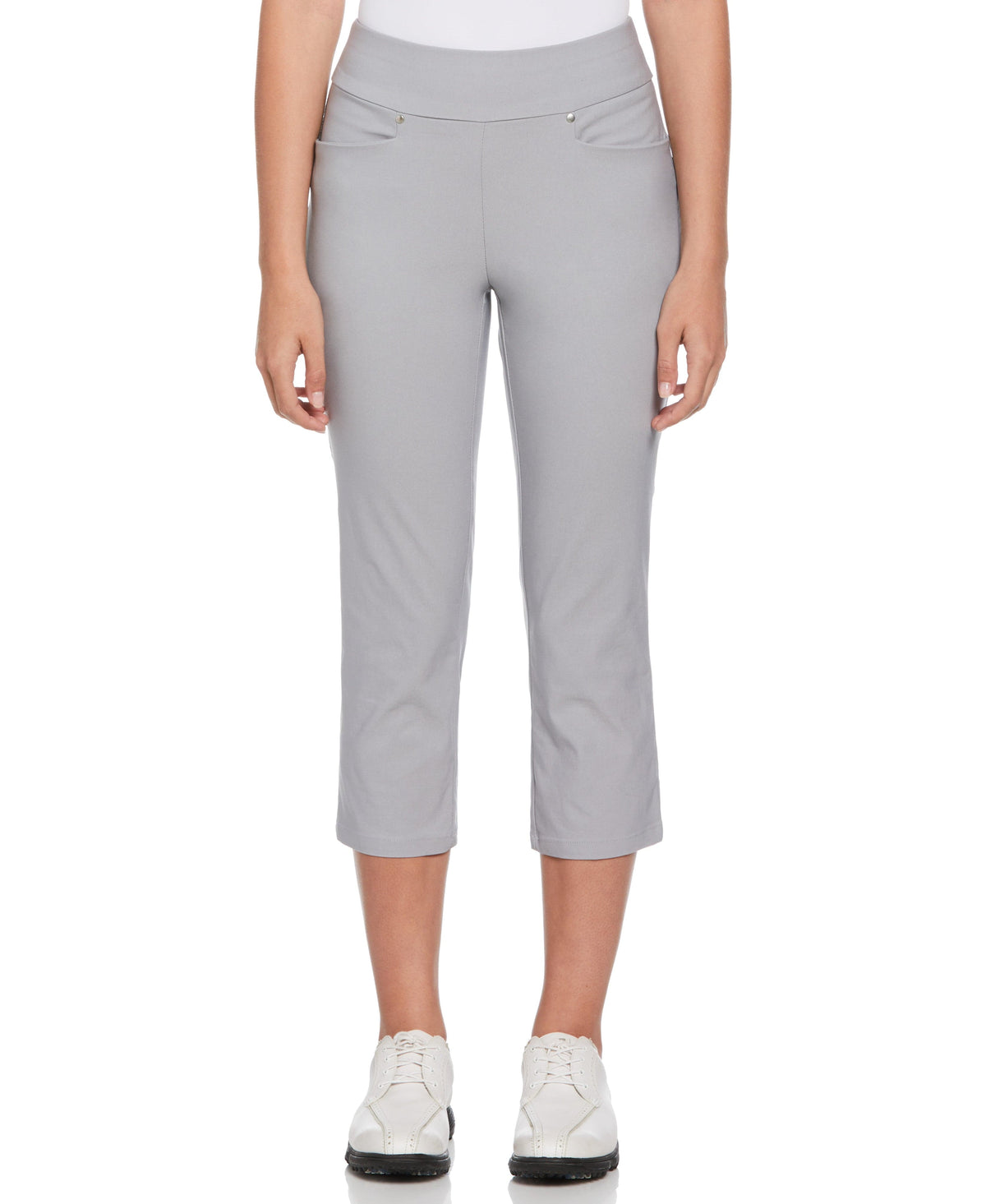 Women's Golf Capri Pants Sleet / XS option