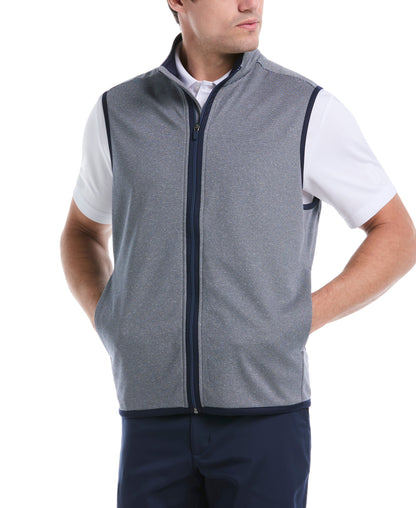 Men's Golf Vest Peacoat Heather / XS option