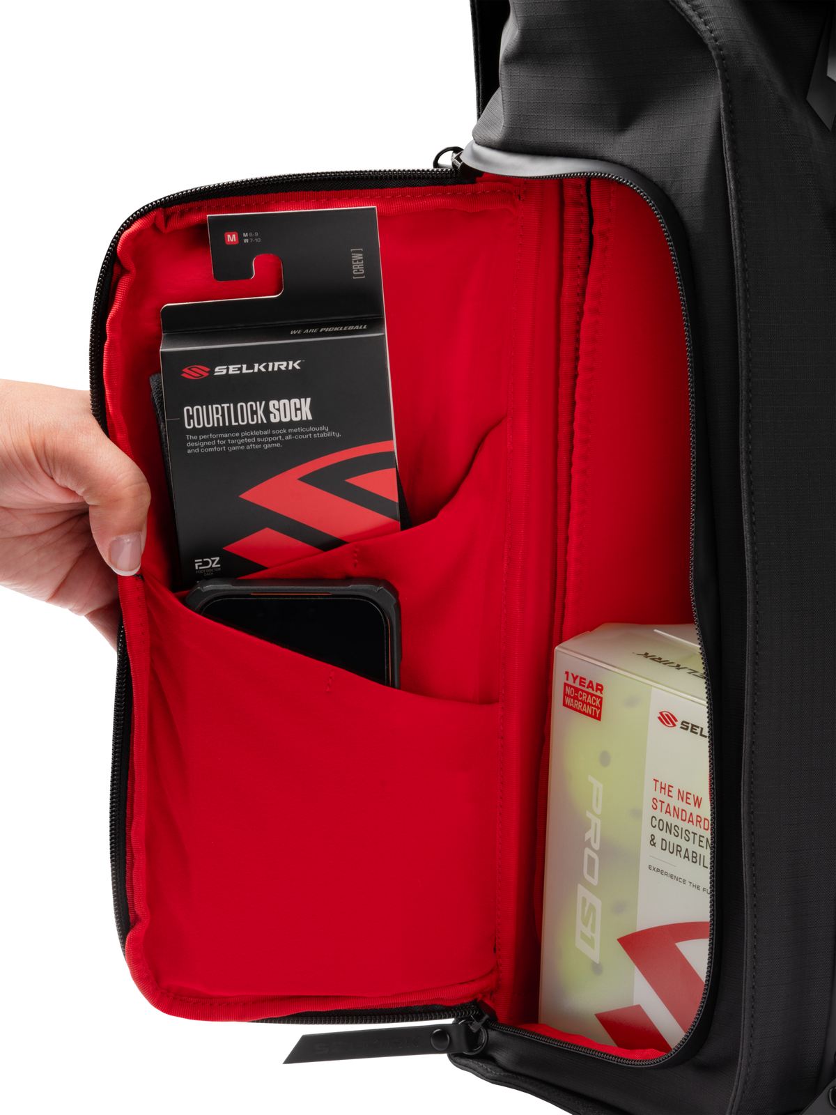 Pickleball Backpack source view 7