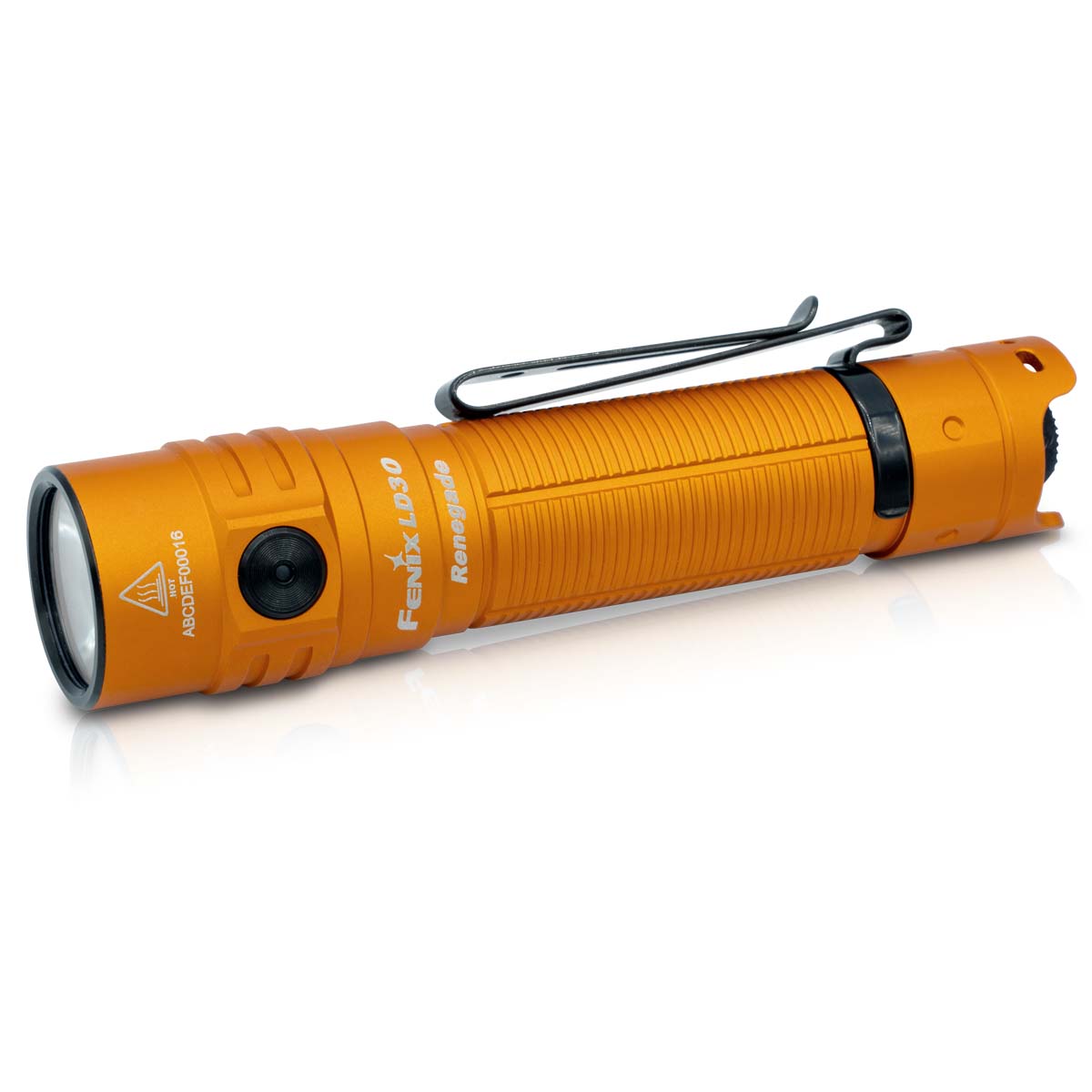 Compact EDC Flashlight Orange option