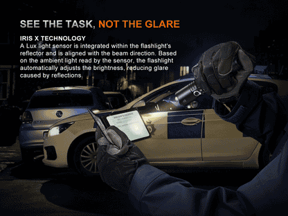Intelligent Rechargeable Tactical Flashlight source view 7