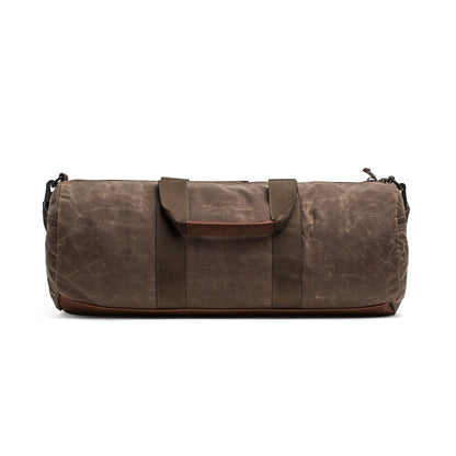 Waxed Canvas Gym Duffel Bag source view 7