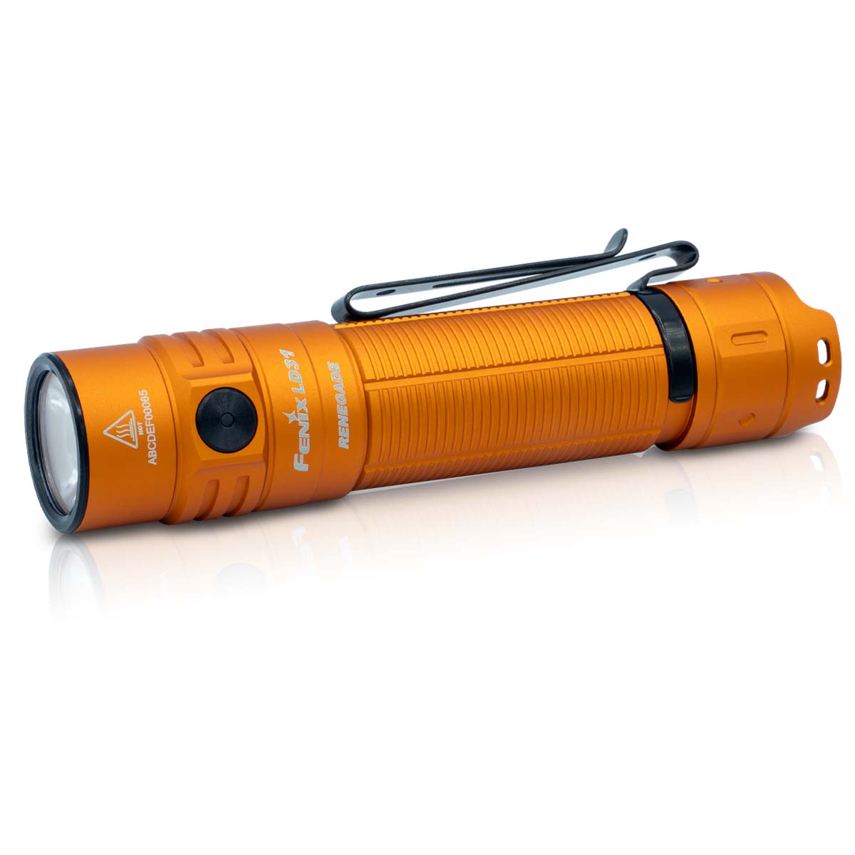 Rechargeable EDC Flashlight Orange option