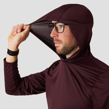 Men's UV Hooded Trail Shirt source view 7