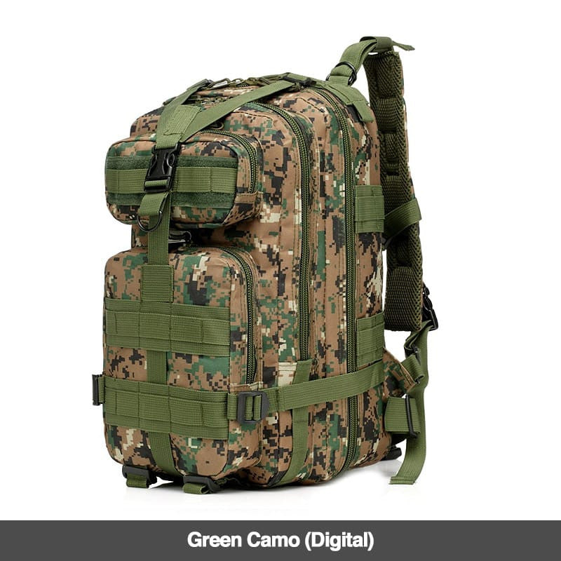 Hiking Backpack Green Camo Digital option
