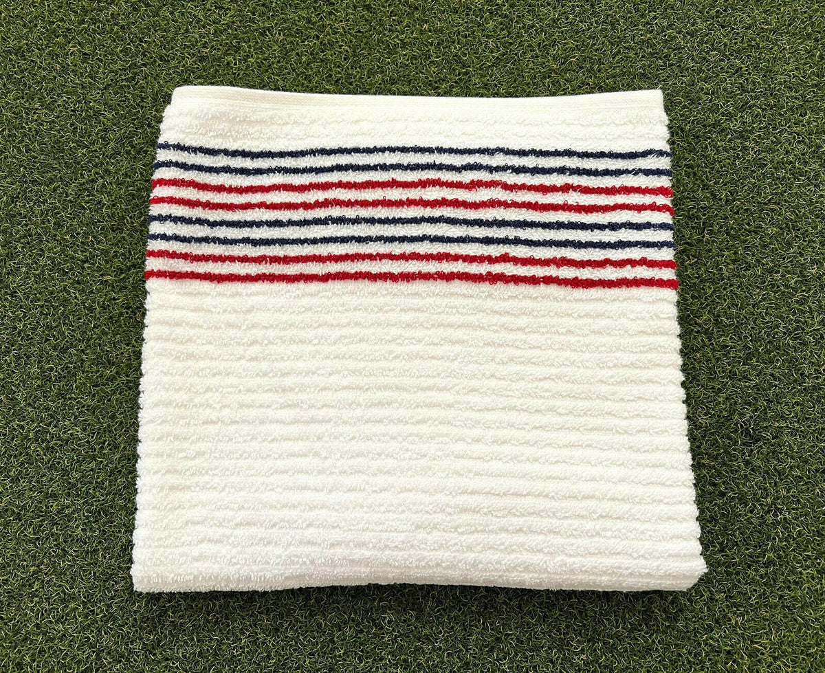 Golf Towel Blue & Red option