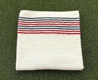 Golf Towel Blue & Red option