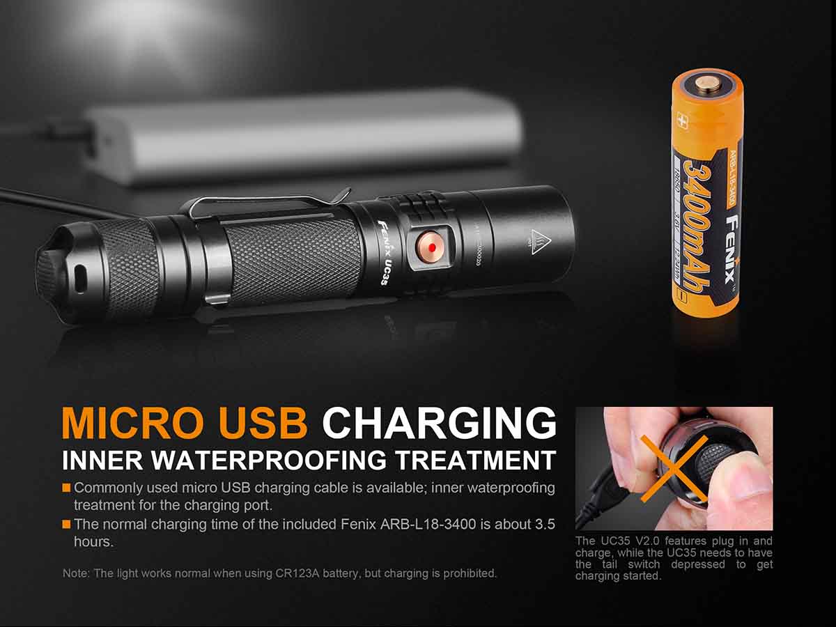 Rechargeable Handheld Flashlight source view 8