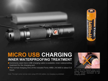 Rechargeable Handheld Flashlight source view 8