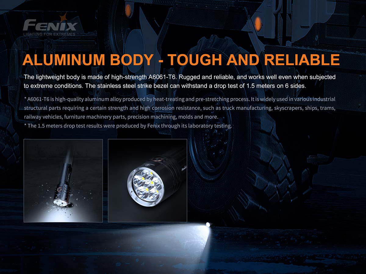 Rechargeable High-Output Flashlight source view 8